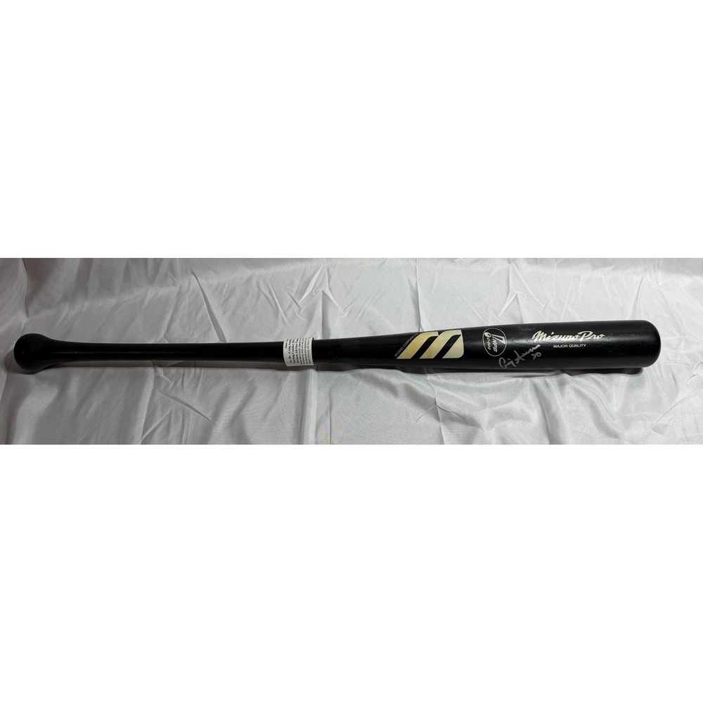 Mizuno Pro Signed Craig Ansman 2003 Texas League All-Star Game Used Repaired Bat